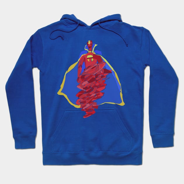 Red Tornado Hoodie by Newtegan